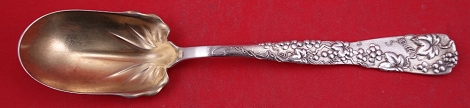Salad Serving Spoon GW  w/ grape motif  10 1/2
